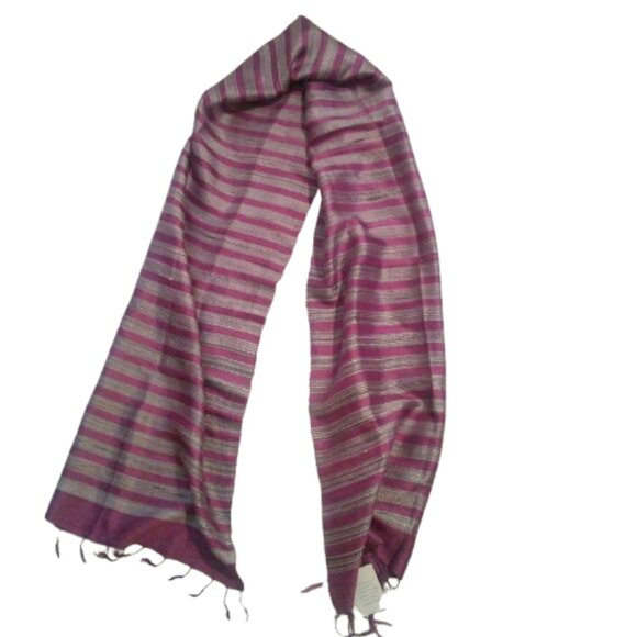 Jim Thompson Silk Scarf Style BAHT 1300 - Picture 1 of 7